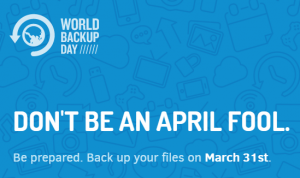 World Backup Day Image_31st Mar 2016