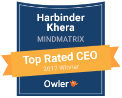 Harbinder Khera top rated CEO-Owler