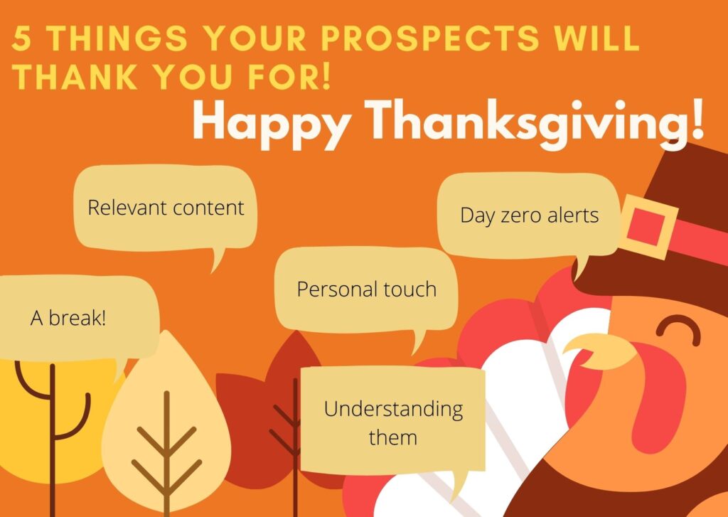 5 Things your prospects will thank you for